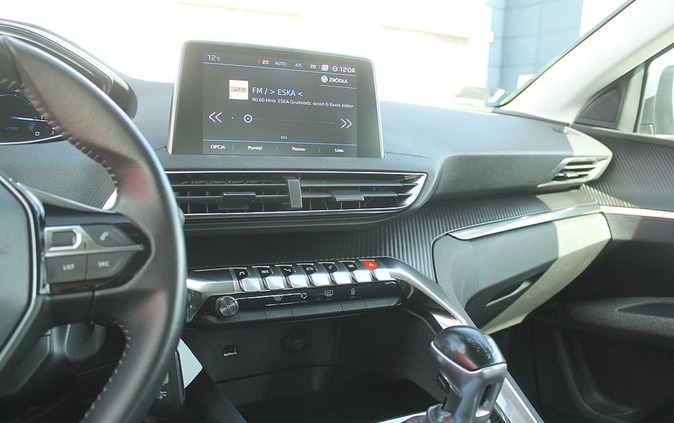Peugeot 3008 cena 82990 przebieg: 85436, rok produkcji 2019 z Ełk małe 497